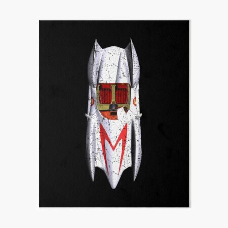 Speed Racer Mach 5 Watercolor Art Print 