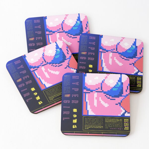 Aperçu de l'œuvre Sexy 80s-90s Rétro Anime Pixel Art Beauté en Bikini créée et vendue par TakoyakiTech.