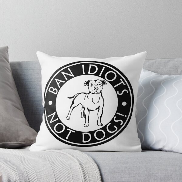 Item preview, BAN IDIOTS NOT DOGS designed and sold by TonySpencer.