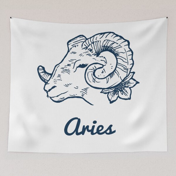 Artikelvorschau, Widder-Tierkreiszeichen mit Namen entworfen und verkauft von activlifewear.