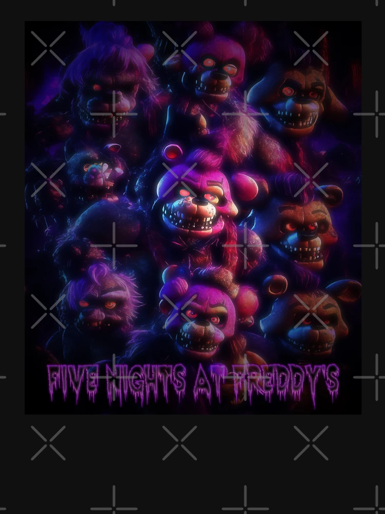 Fnaf Movie, Five Nights at Freddys movie Poster for Sale by McLarenTee