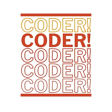 Artwork thumbnail, Coder Typography by WhitepaperStyle