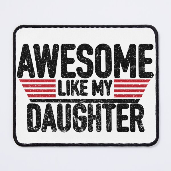 Item preview, Awesome Like My Daughter Funny Fathers Day Dad Gifts vintage designed and sold by lacasanostra.