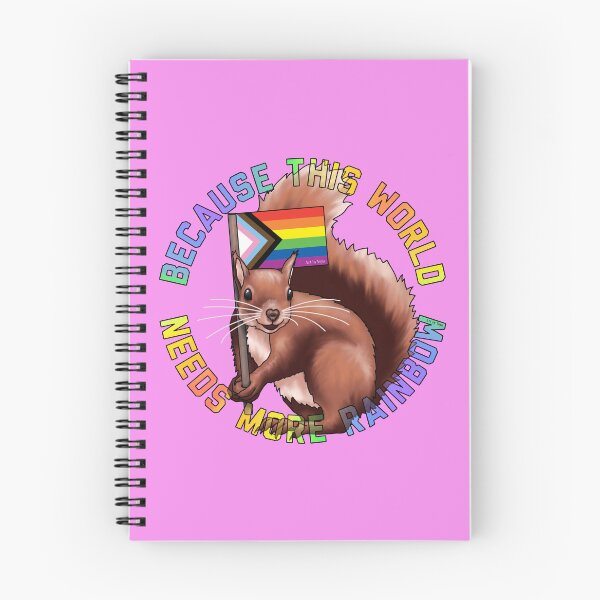 Item preview, More Rainbow Squirrel 2023 designed and sold by Art by Veya.