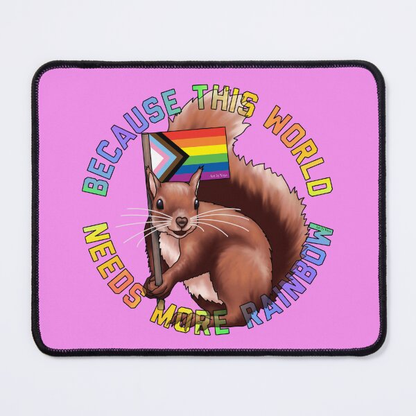 Item preview, More Rainbow Squirrel 2023 designed and sold by Art by Veya.