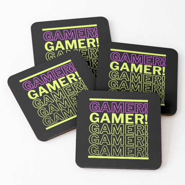 Item preview, Gamer Typography designed and sold by WhitepaperStyle.
