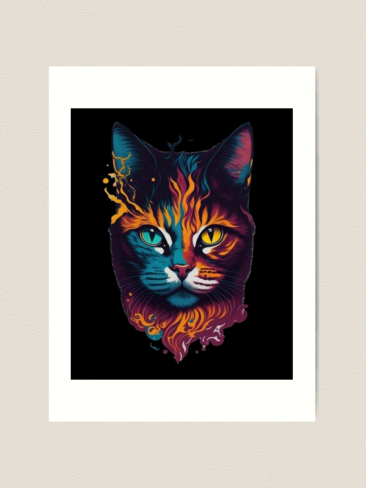 Cat therian Art Board Print for Sale by HugoArtistic