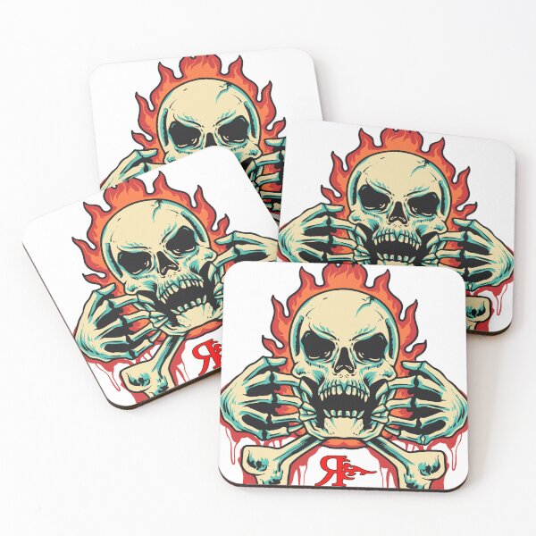 Item preview, ROGUE SKULL FIRE TATTOO ART designed and sold by Rogueclothes.