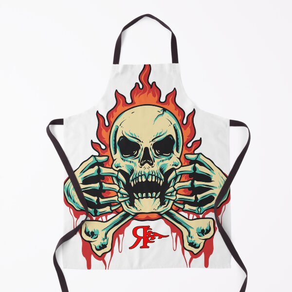 Item preview, ROGUE SKULL FIRE TATTOO ART designed and sold by Rogueclothes.