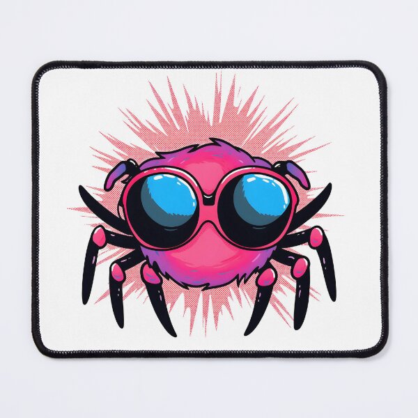 Item preview, Spider with sunglasses designed and sold by ArtHideaway.