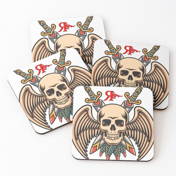 Item preview, ROGUE VINTAGE SKULL TATTOO ART designed and sold by Rogueclothes.