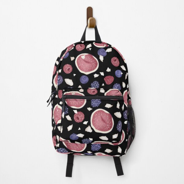 Item preview, Black Figs and berries smoothie fruit patterns designed and sold by JinJinYoon.