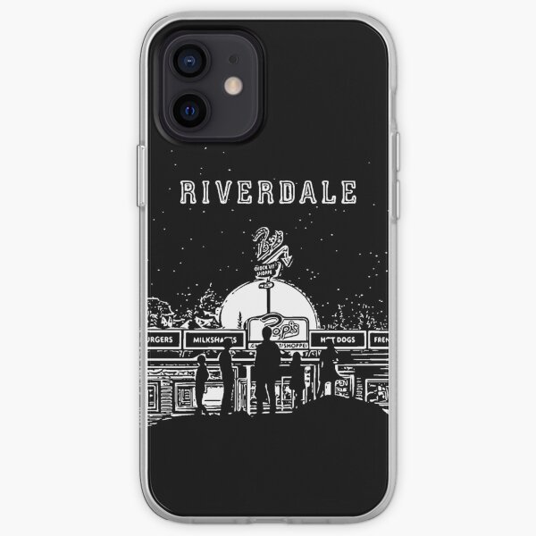 Riverdale Black And White Pop's Chock’lit Shoppe Coque souple iPhone