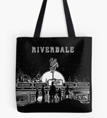 Riverdale - Schwarzweißer Pop - Chock'lit Shoppe Tasche