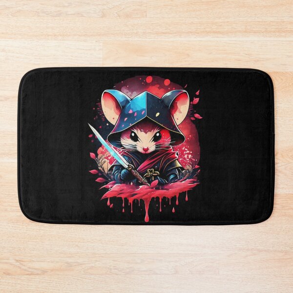 Item preview, Tiny Shadow Warrior: Fascinating illustration of a ninja mouse designed and sold by byaz3.