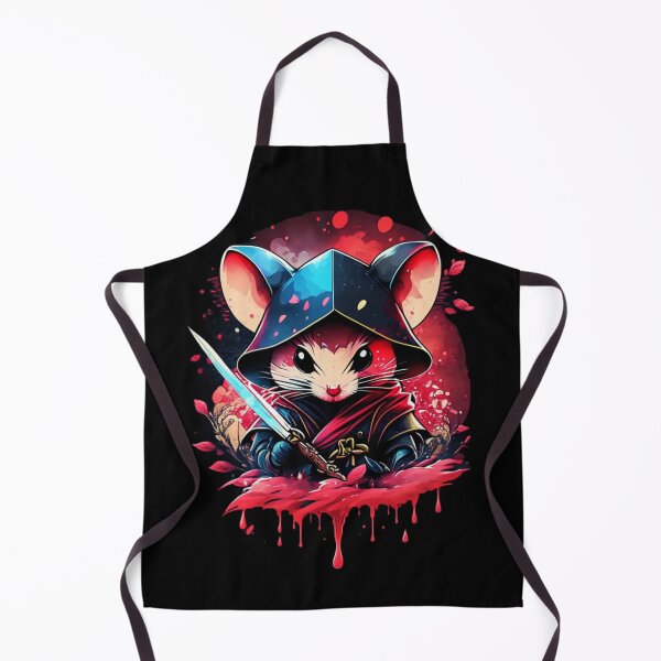 Item preview, Tiny Shadow Warrior: Fascinating illustration of a ninja mouse designed and sold by byaz3.