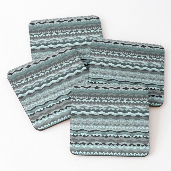 Item preview, green waves. designed and sold by MirBer.