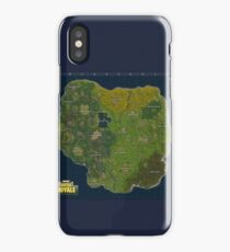 Fortnite Map iPhone Case