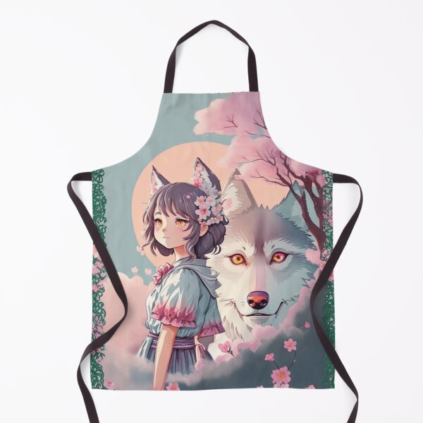 Item preview, Wolf With Flowers Girls designed and sold by YrtemmyS.