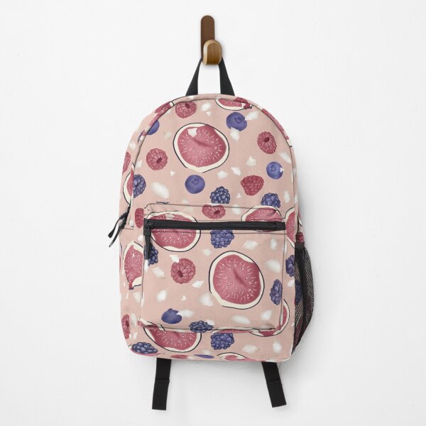 Item preview, Peach Fuzz Figs and berries smoothie fruits designed and sold by JinJinYoon.