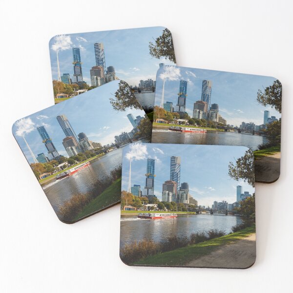 Item preview, Melbourne, by the Yarra River designed and sold by Chris Cobern.