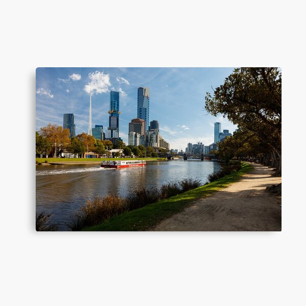 Item preview, Melbourne, by the Yarra River designed and sold by Chris Cobern.