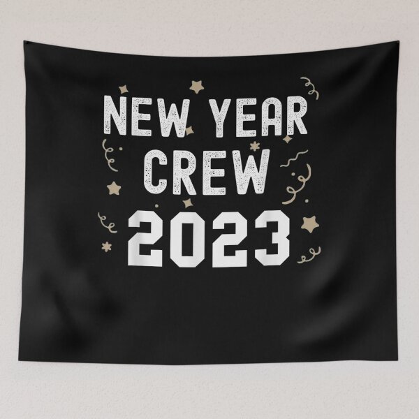 Item preview, New Year Crew 2023 Funny Matching Party Pajama designed and sold by Jamaiyka Henson.