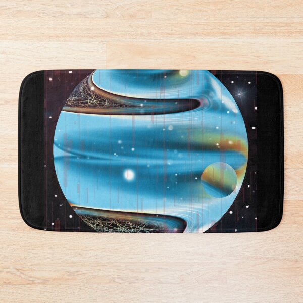 Item preview, Space Theme Blue Planet and Moon designed and sold by seeitknowit.