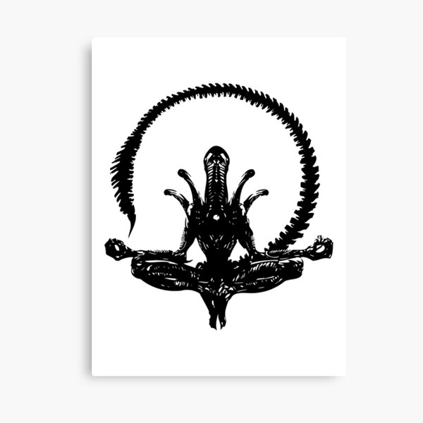 Item preview, alien xenomorph black designed and sold by LaylaWunschh.