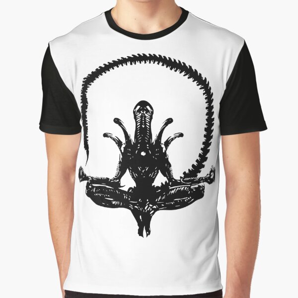 Artikel-Vorschau von Außerirdischer Xenomorph schwarz, designt und verkauft von LaylaWunschh.
