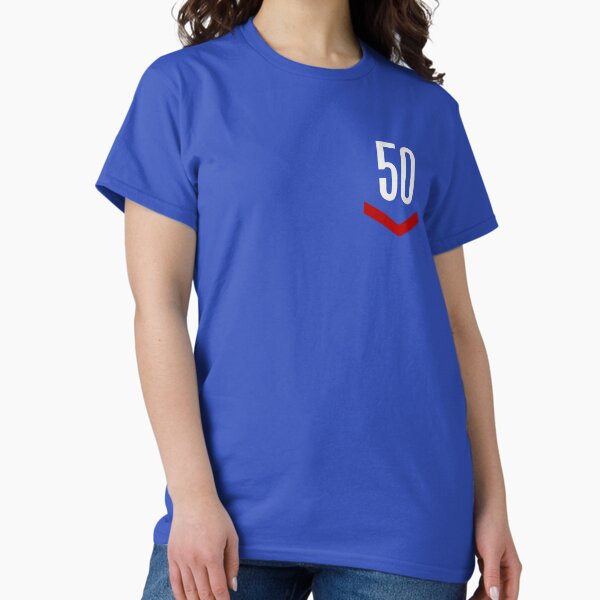 Port Chicago 50 Chevron Graphic (Light Grey/Red) Classic T-Shirt