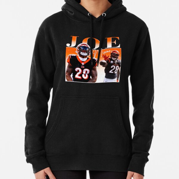 Men's Cincinnati Bengals #28 Joe Mixon White 2021 Pullover Hoodie on  sale,for Cheap,wholesale from China