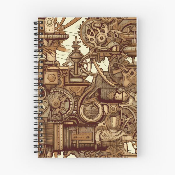 Item preview, Retro steampunk machines: A mix of nostalgia and innovation designed and sold by Pixelboys.