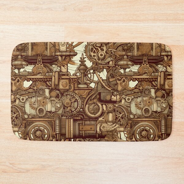 Item preview, Retro steampunk machines: A mix of nostalgia and innovation designed and sold by Pixelboys.
