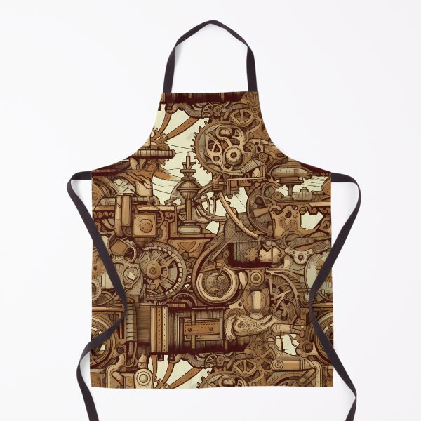 Item preview, Retro steampunk machines: A mix of nostalgia and innovation designed and sold by Pixelboys.