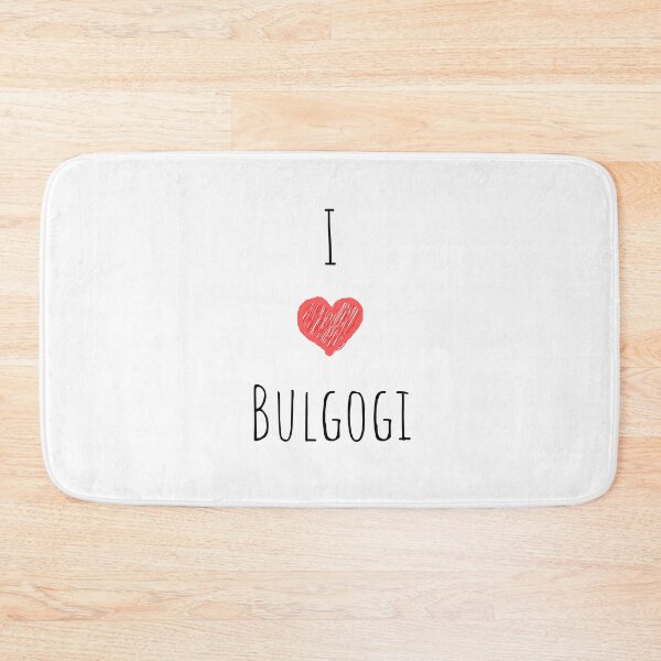 Item preview, I Love Bulgogi, Korean Food, Savor the Flavors: Korean Food Delights designed and sold by iCherryRed.