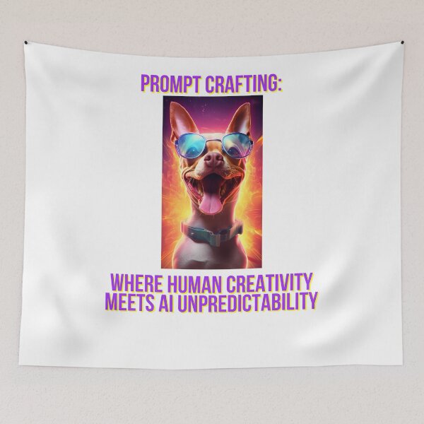 Item preview, Unleash Your Creativity with the Prompt Crafting T-Shirt: A Witty Cartoon Masterpiece designed and sold by DreamBlazeStu.
