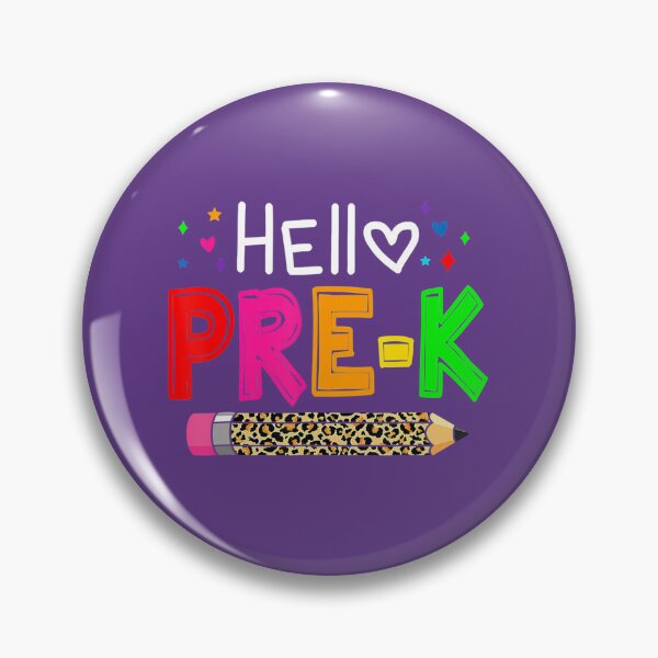 Item preview, Hello Pre-k Teacher Kids Back to School Teacher Student 	 	 designed and sold by vkcnsaso51.
