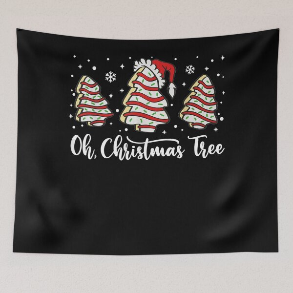 Item preview, Oh Christmas Tree Cakes Debbie Becky Jen Groovy Retro designed and sold by Jamaiyka Henson.