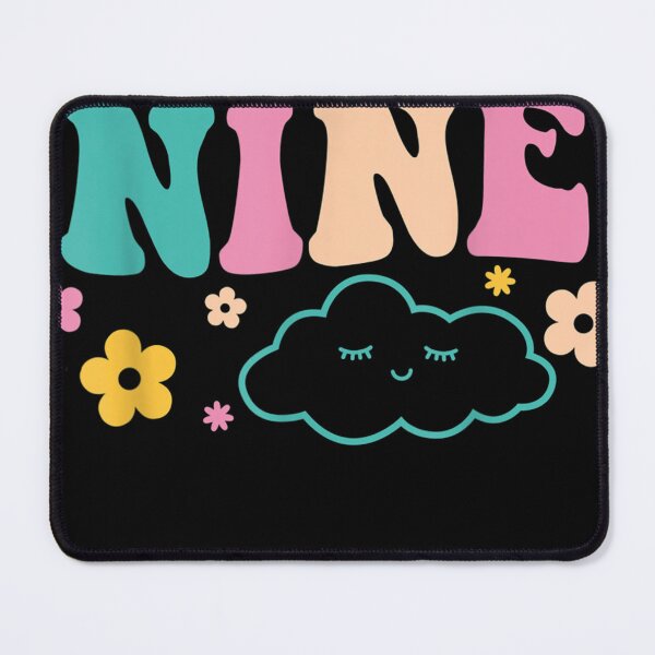 Item preview, On Cloud Nine Flower Happy 9th Birthday 9 Years Old Funny designed and sold by Jamaiyka Henson.