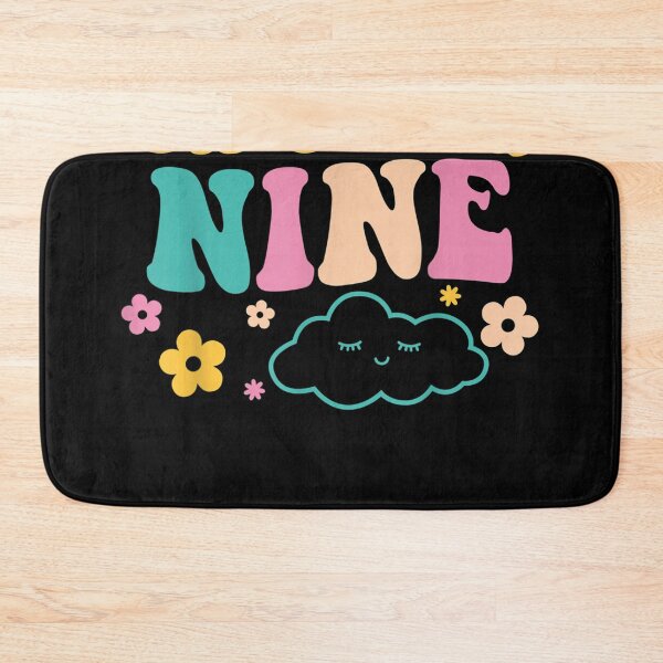 Item preview, On Cloud Nine Flower Happy 9th Birthday 9 Years Old Funny designed and sold by Jamaiyka Henson.