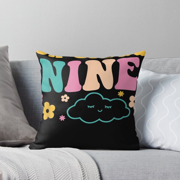 Item preview, On Cloud Nine Flower Happy 9th Birthday 9 Years Old Funny designed and sold by Jamaiyka Henson.