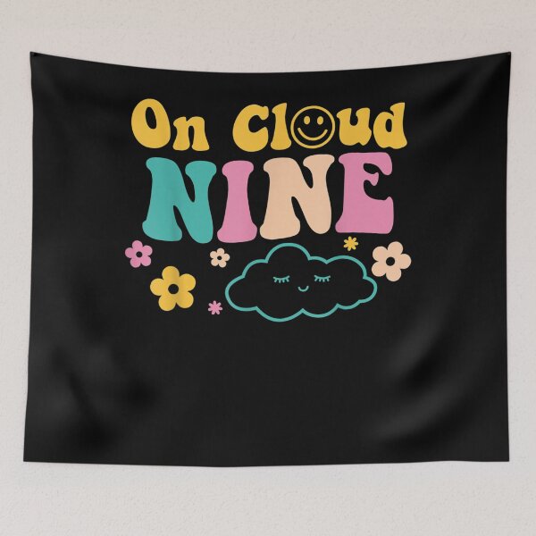 Item preview, On Cloud Nine Flower Happy 9th Birthday 9 Years Old Funny designed and sold by Jamaiyka Henson.