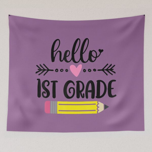 Item preview, Hello First Grade Team 1st Grade Back To School Teacher Kid 	 	 designed and sold by bgbccpbvgnw69.