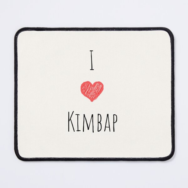 Item preview, I Love Kimbap, Korean Food, Savor the Flavors: Korean Food Delights designed and sold by iCherryRed.