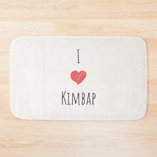 Item preview, Me encanta el kimbap, la comida coreana, saborea los sabores: delicias de la comida coreana designed and sold by iCherryRed.