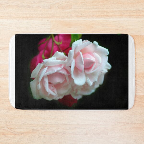 Item preview, Pink roses on black background designed and sold by olena2552.