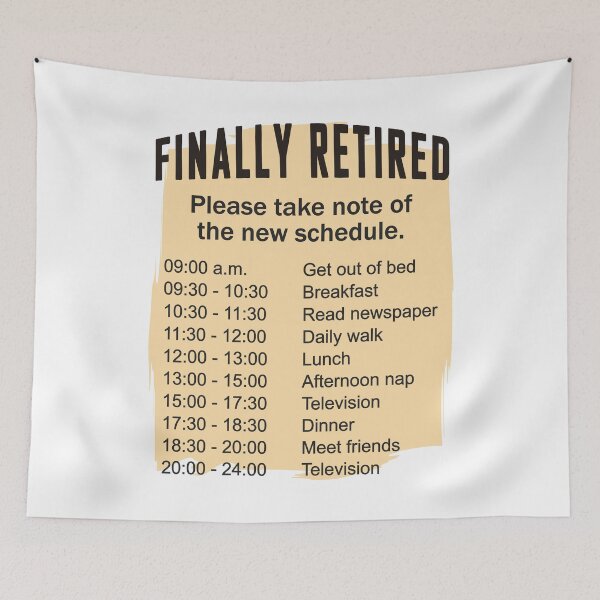Item preview, Retired Schedule Daily Routine designed and sold by HandicraftArt.