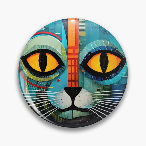 Item preview, Abstract Cat #15 designed and sold by DigiWorldAi.