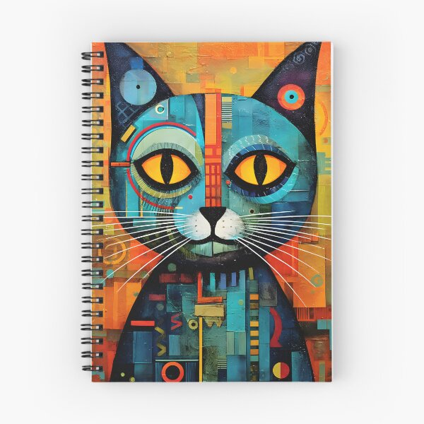 Item preview, Abstract Cat #15 designed and sold by DigiWorldAi.